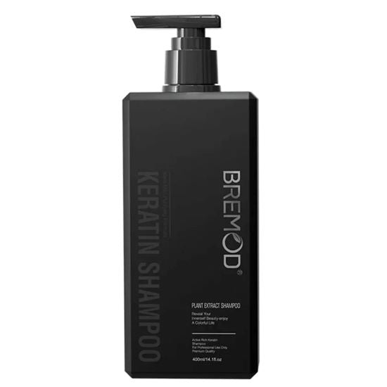 Bremod Keratin Shampoo - Sulphate Free Hair Treatment for Smooth & Strong Hair (400ml / 14.1 fl.oz)
