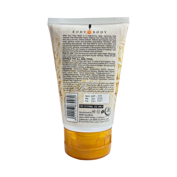BNB Rice Face Wash