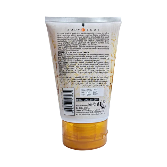 BNB Rice Face Scrub